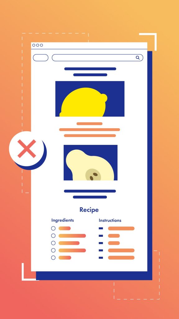 Long structure recipe for SEO