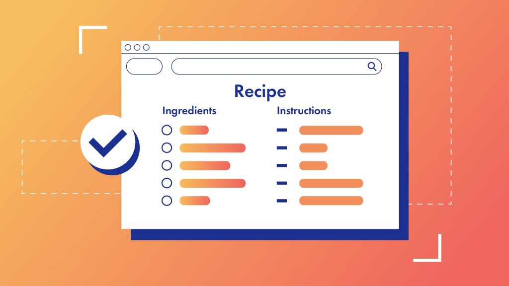 Recipe Structure Google