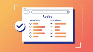 Recipe Structure Google