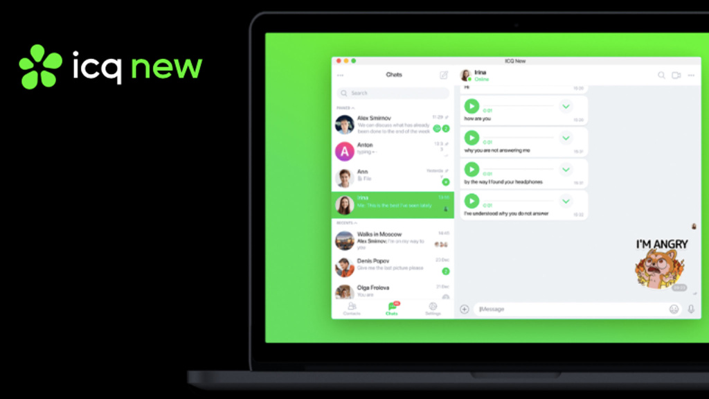 Фото icq new