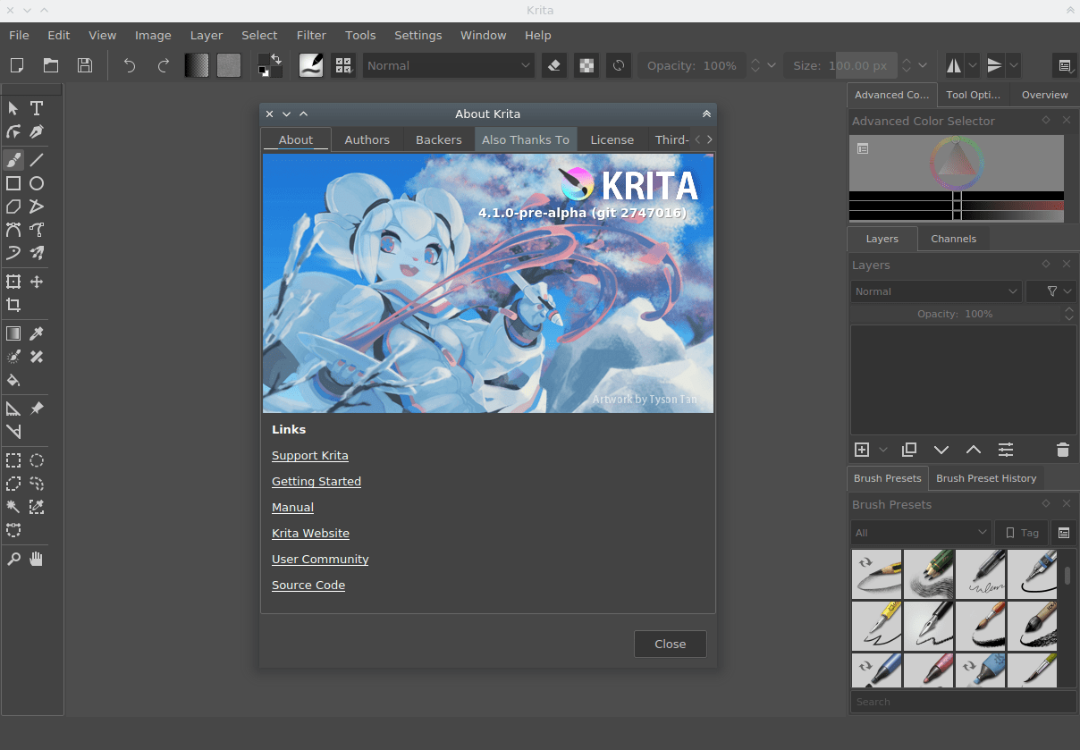 krita brush stabilizer