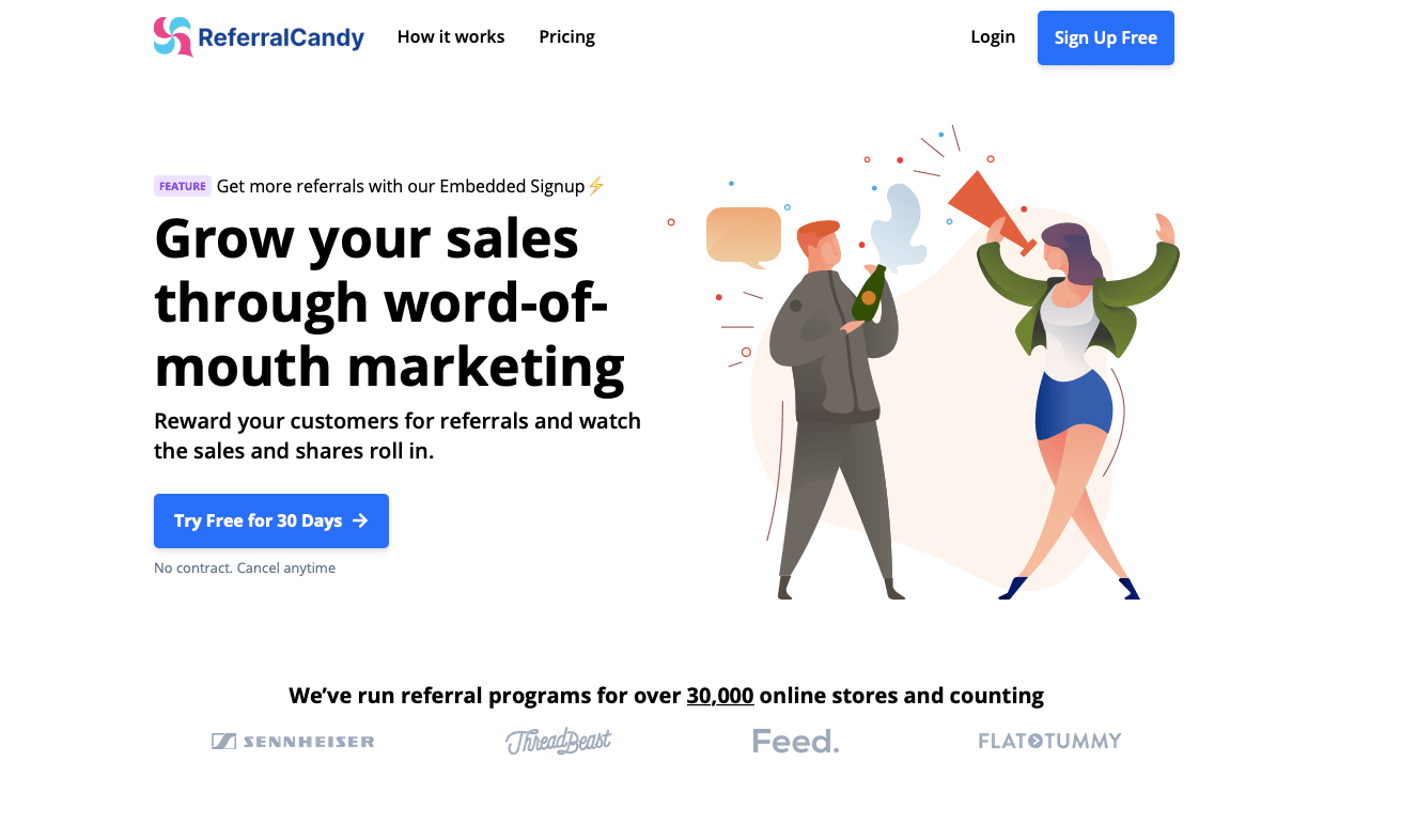 Referral Candy Website