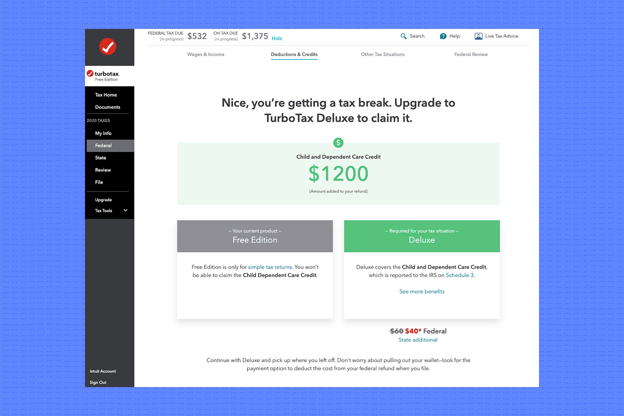 TurboTax Startup Stash