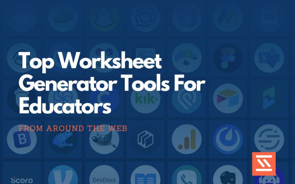 Worksheet Generator Tools For Educators