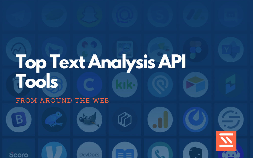text analysis API tools