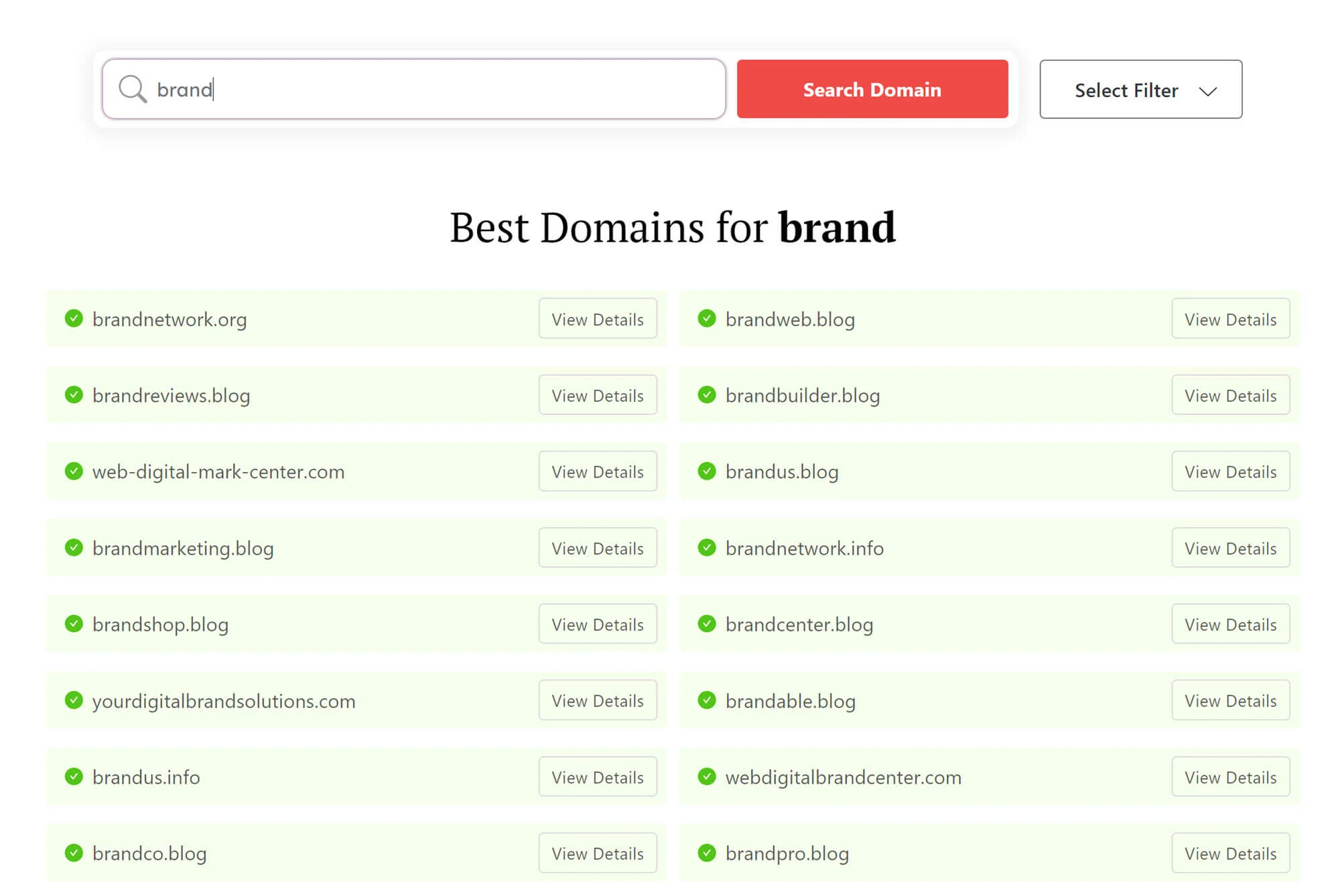 DomainWheel - Startup Stash