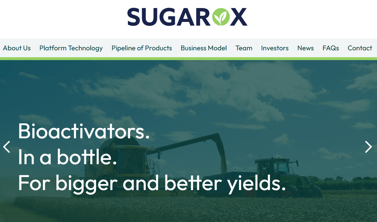 sugarox homepage