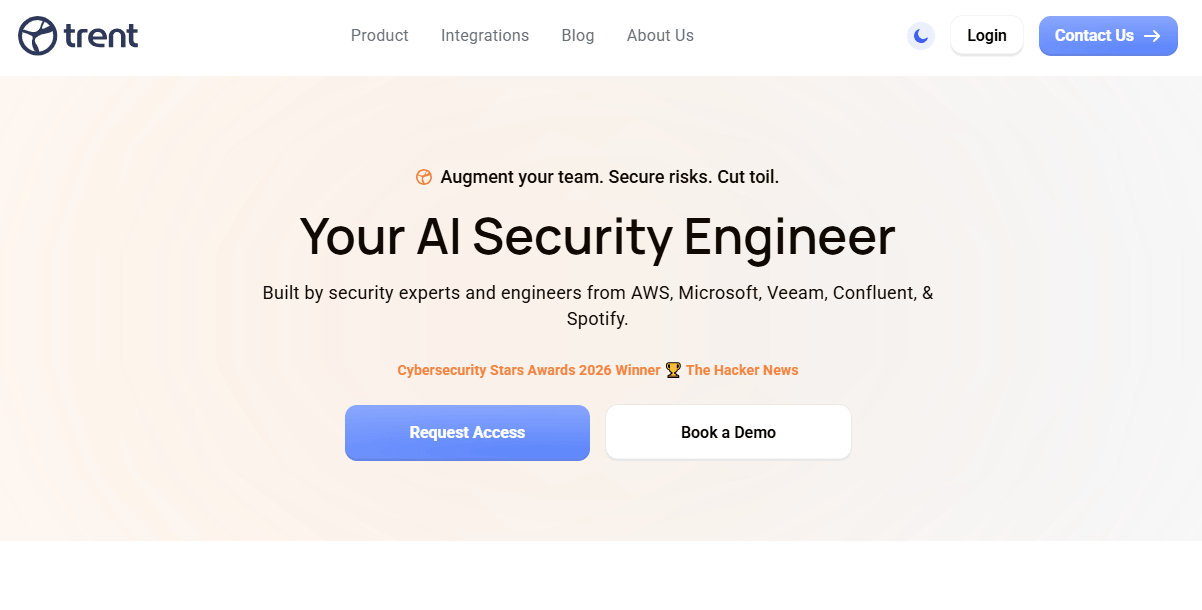 trent homepage