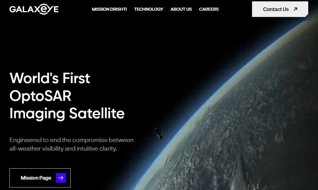 galaxeye homepage