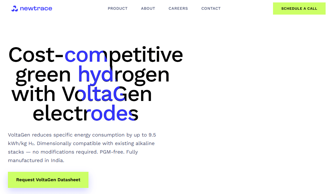 newtrace homepage