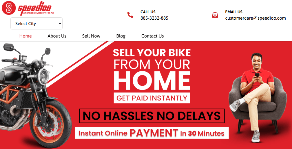 speedioo homepage