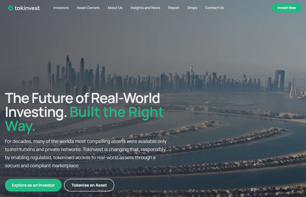 tokinvest homepage
