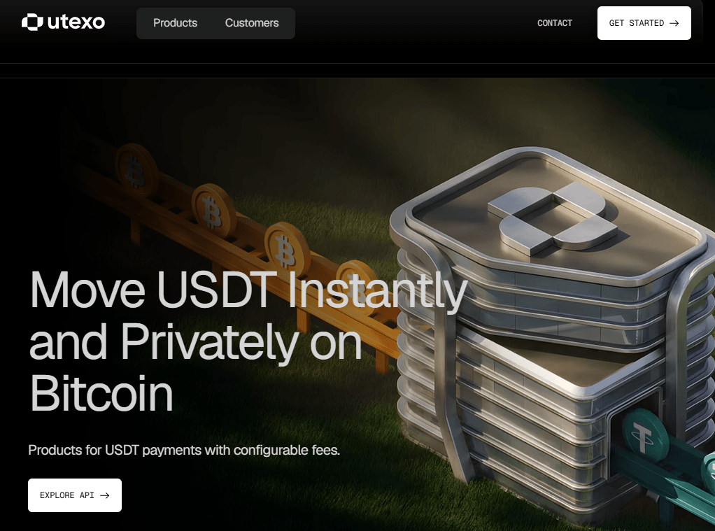 utexo homepage