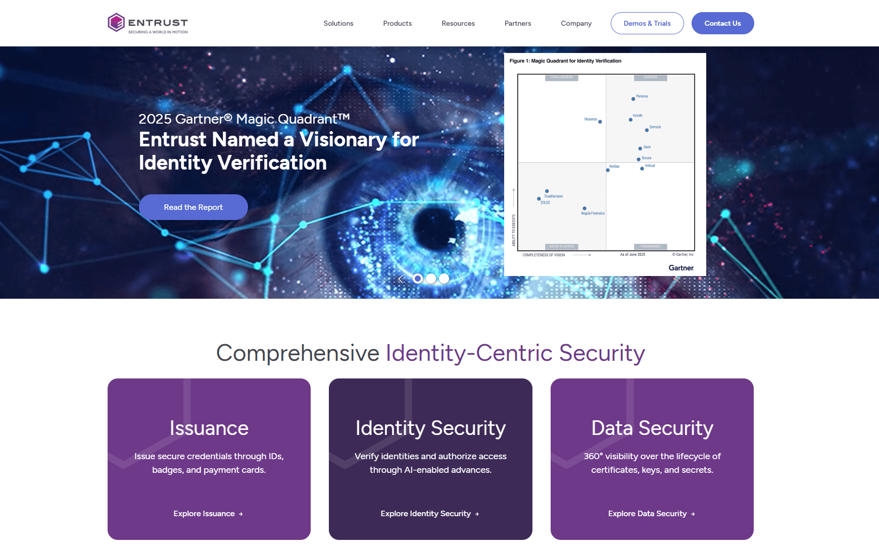 entrust homepage