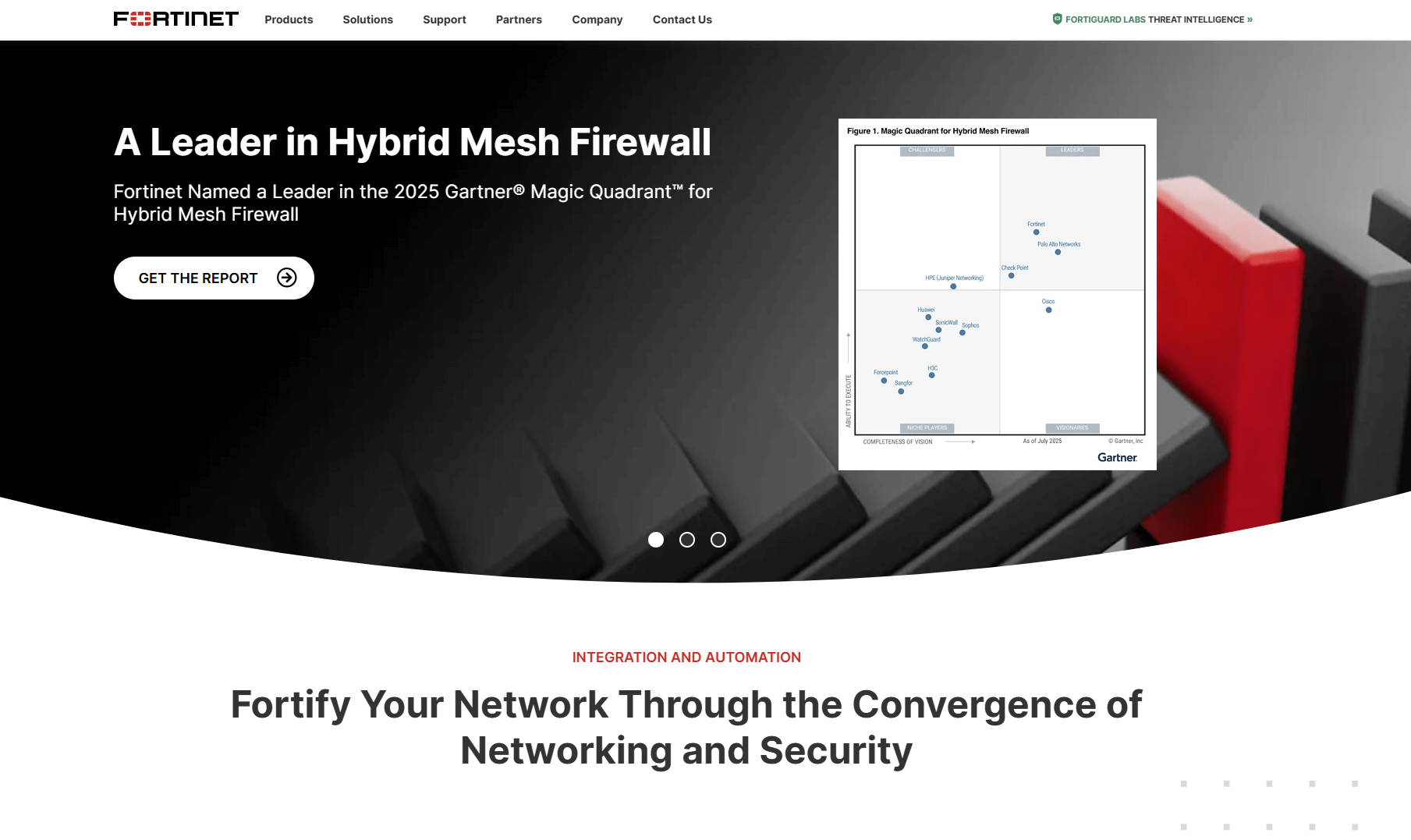 fortinet homepage
