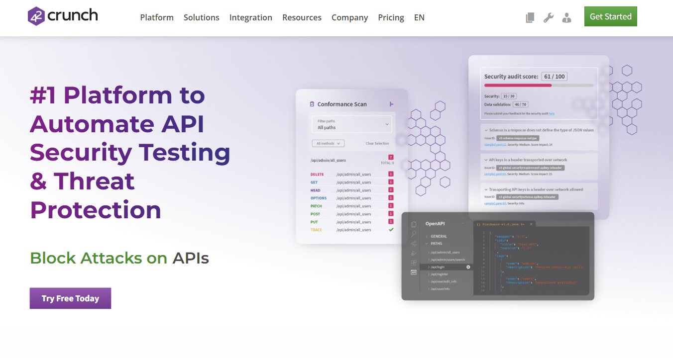 42crunch homepage