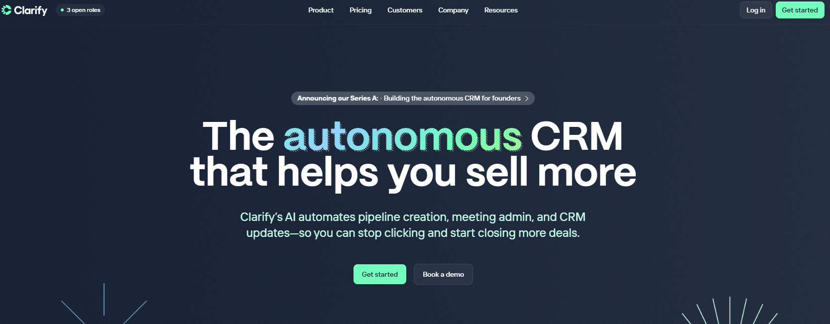 clarify homepage