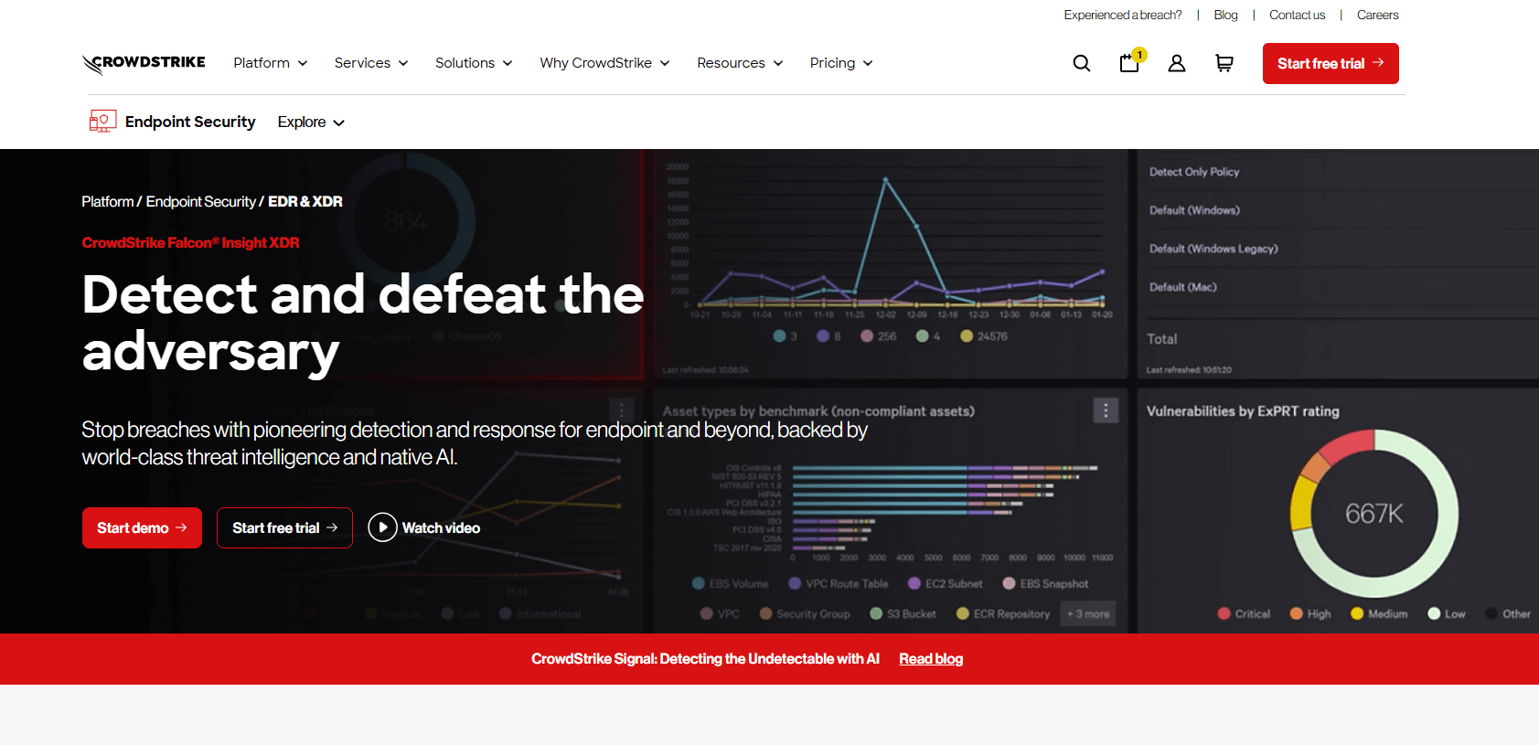 crowdstrike homepage