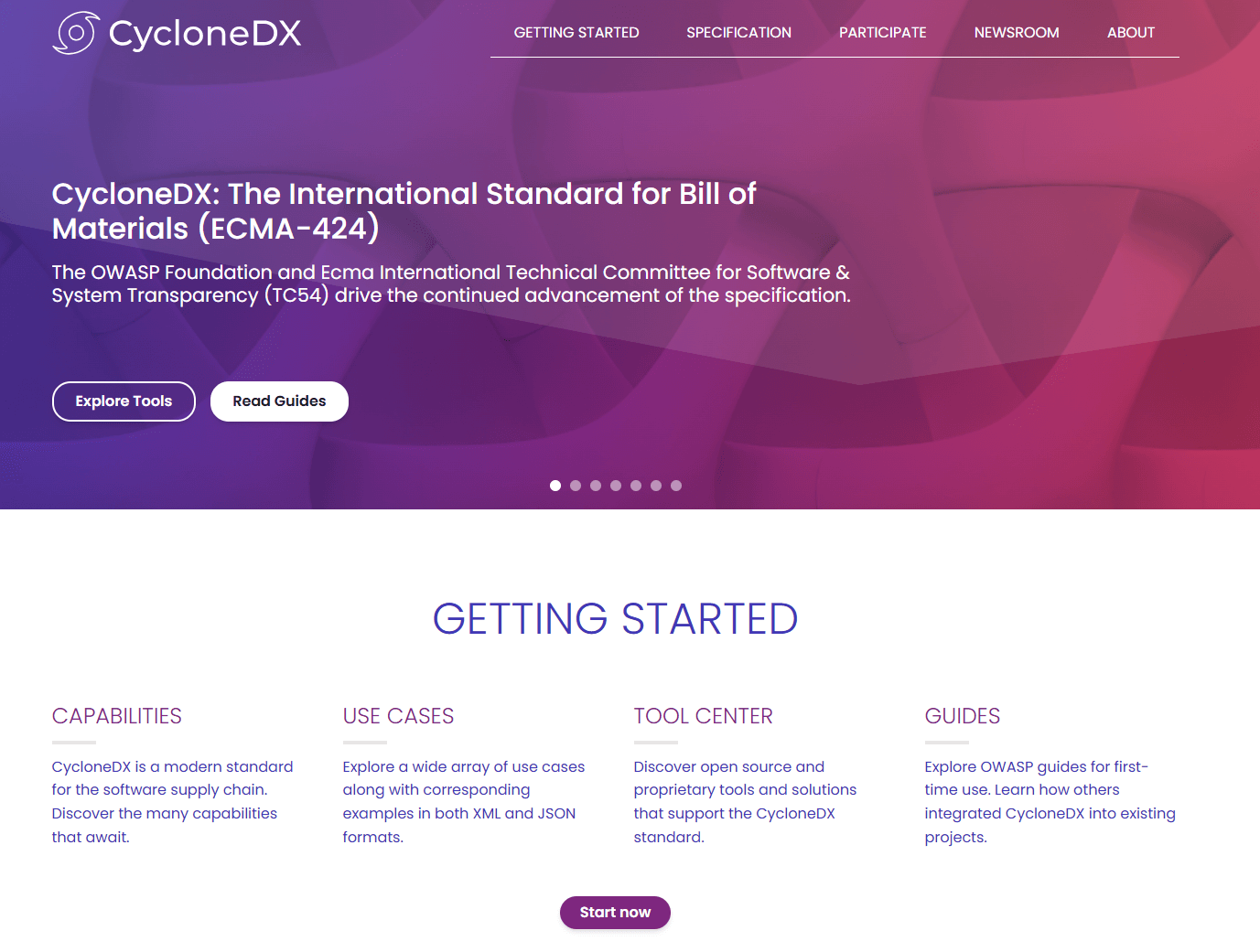 cyclonedx homepage
