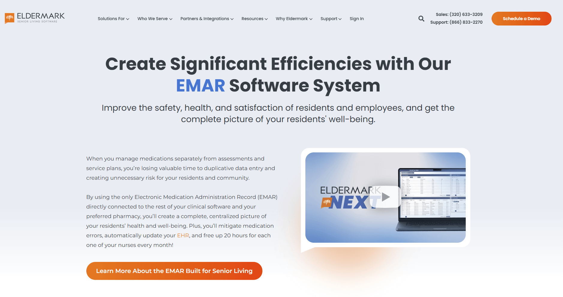 eldermark homepage