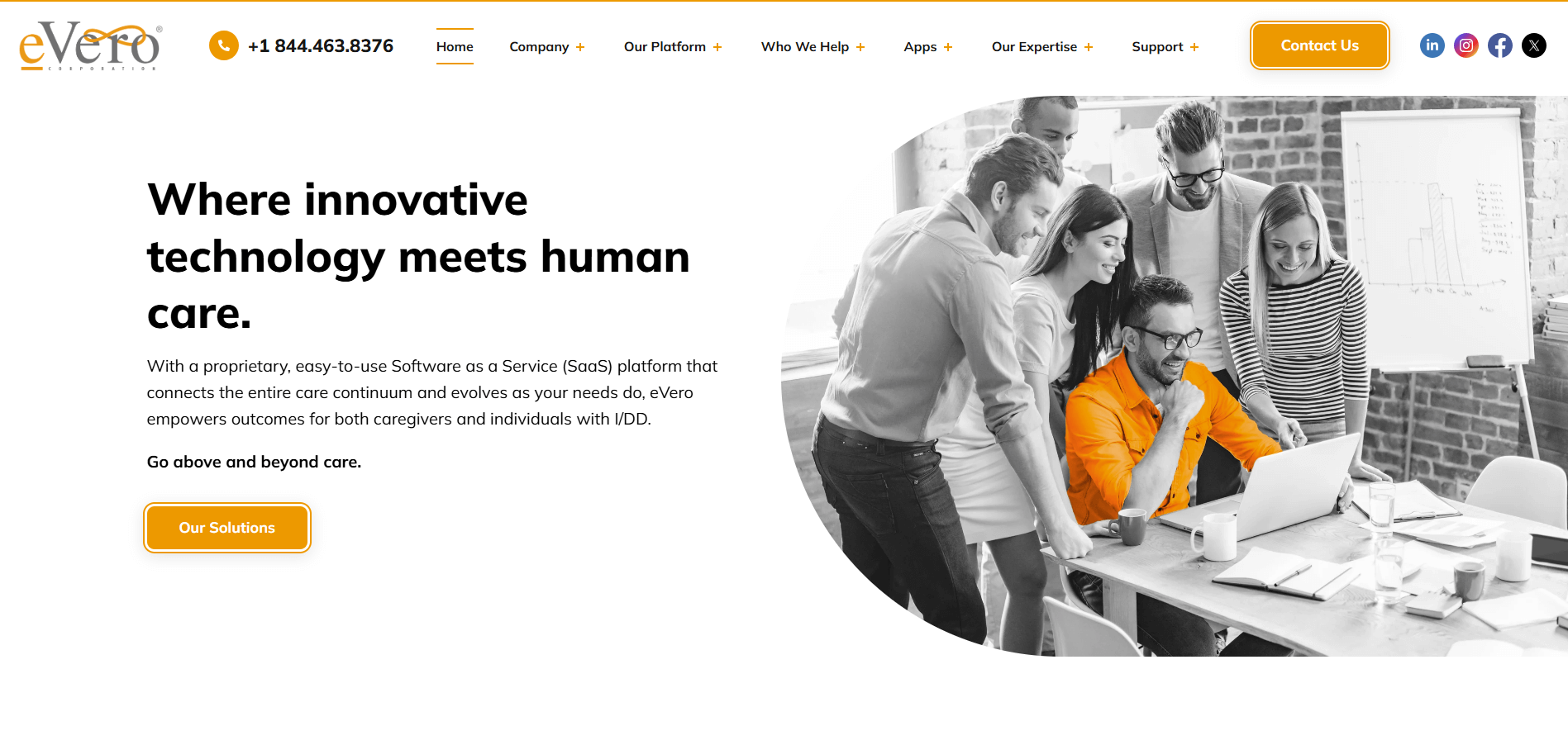 evero homepage