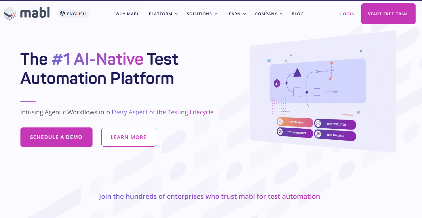 mabl homepage