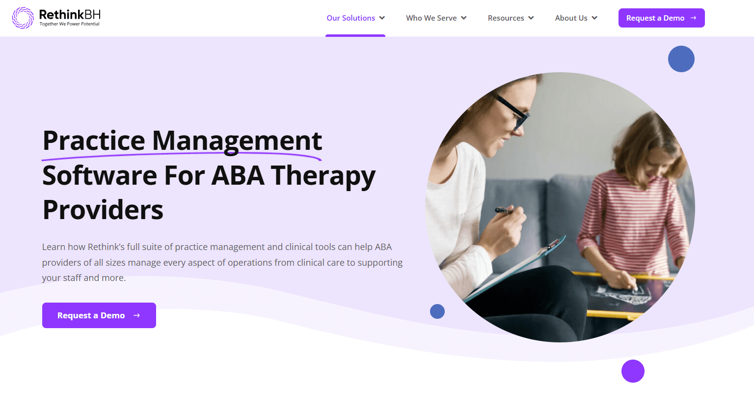 rethink homepage