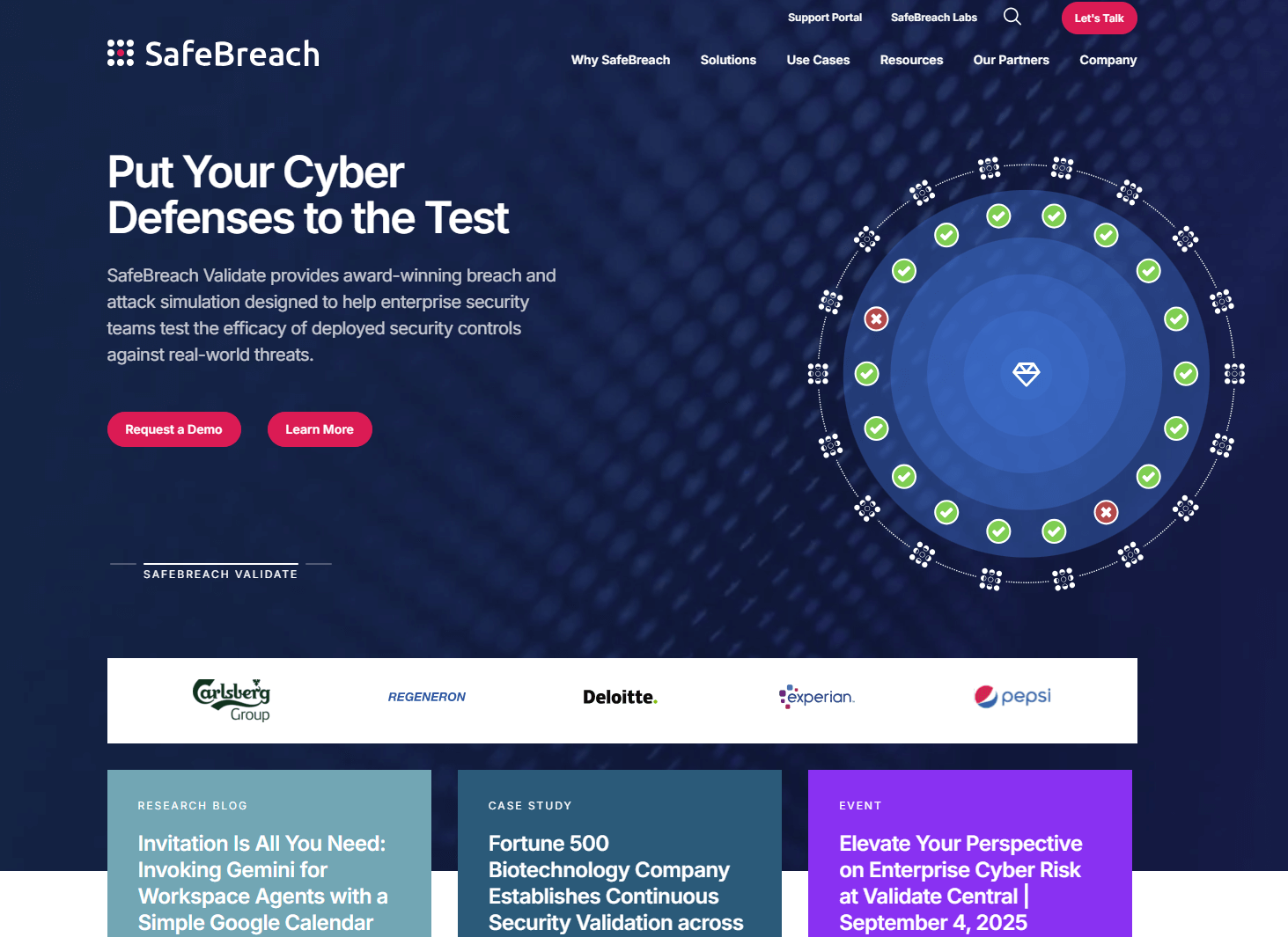 safebreach homepage