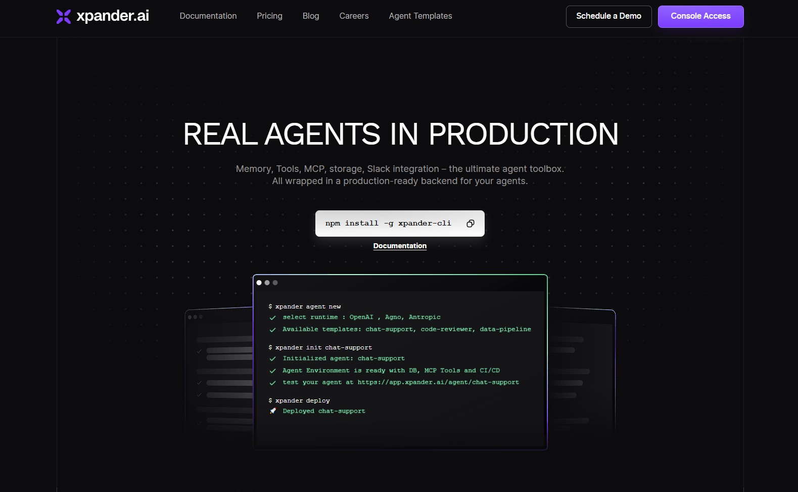 xpander homepage