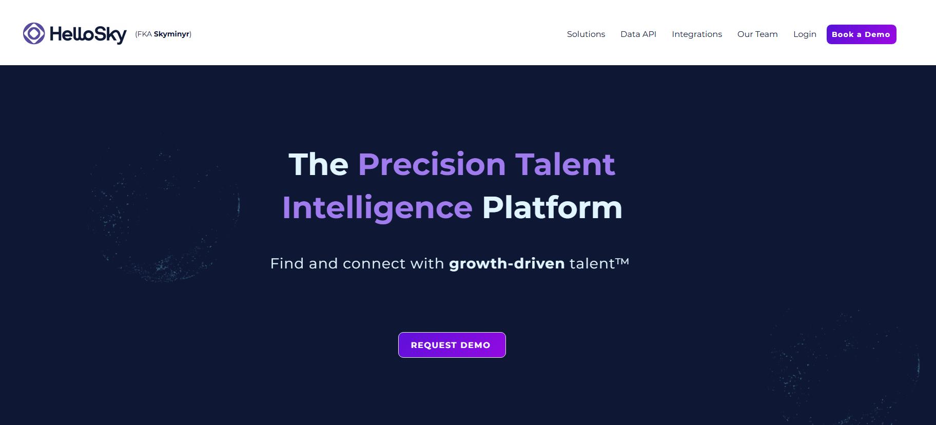 HelloSky homepage