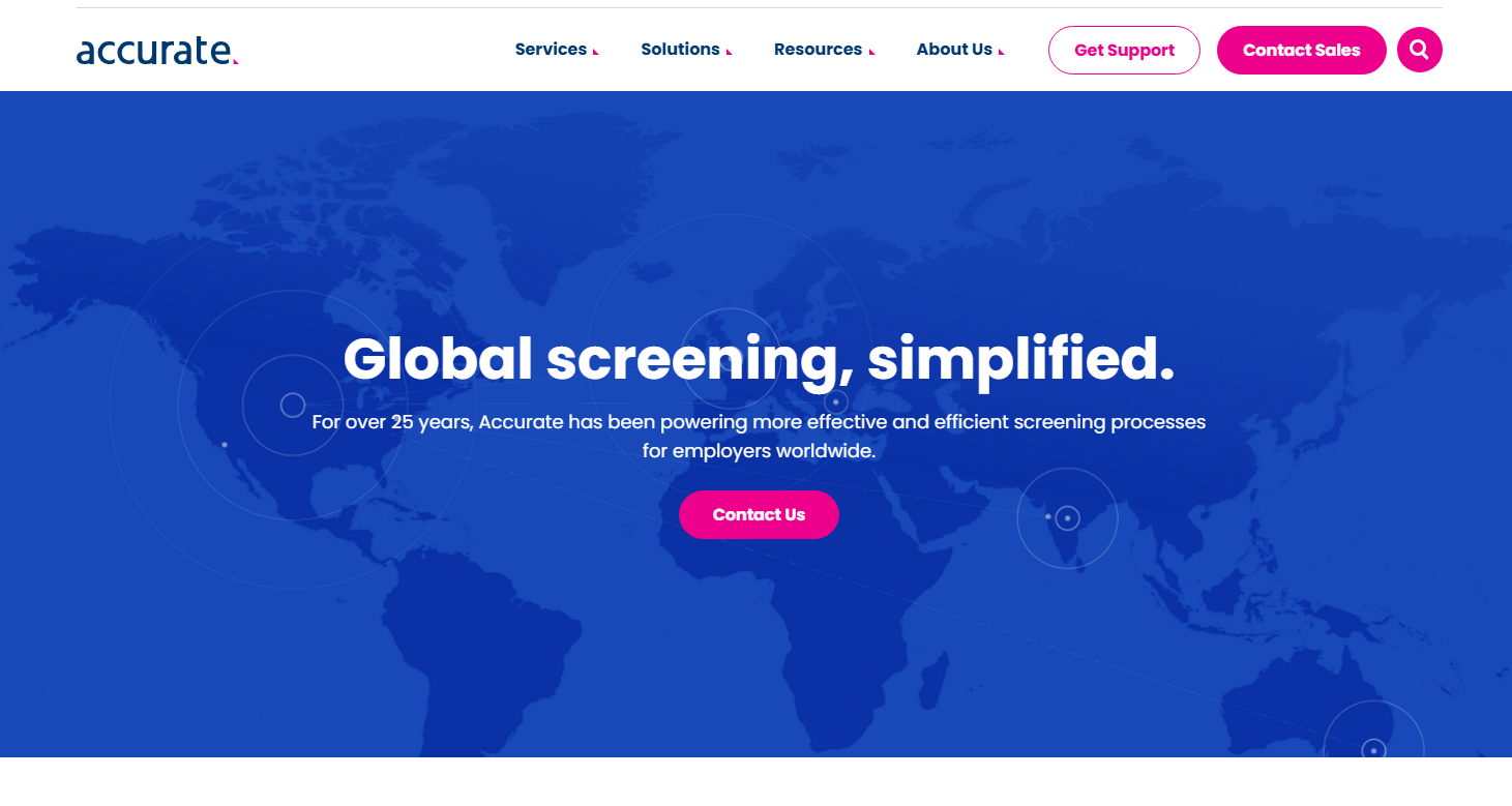 accurate homepage
