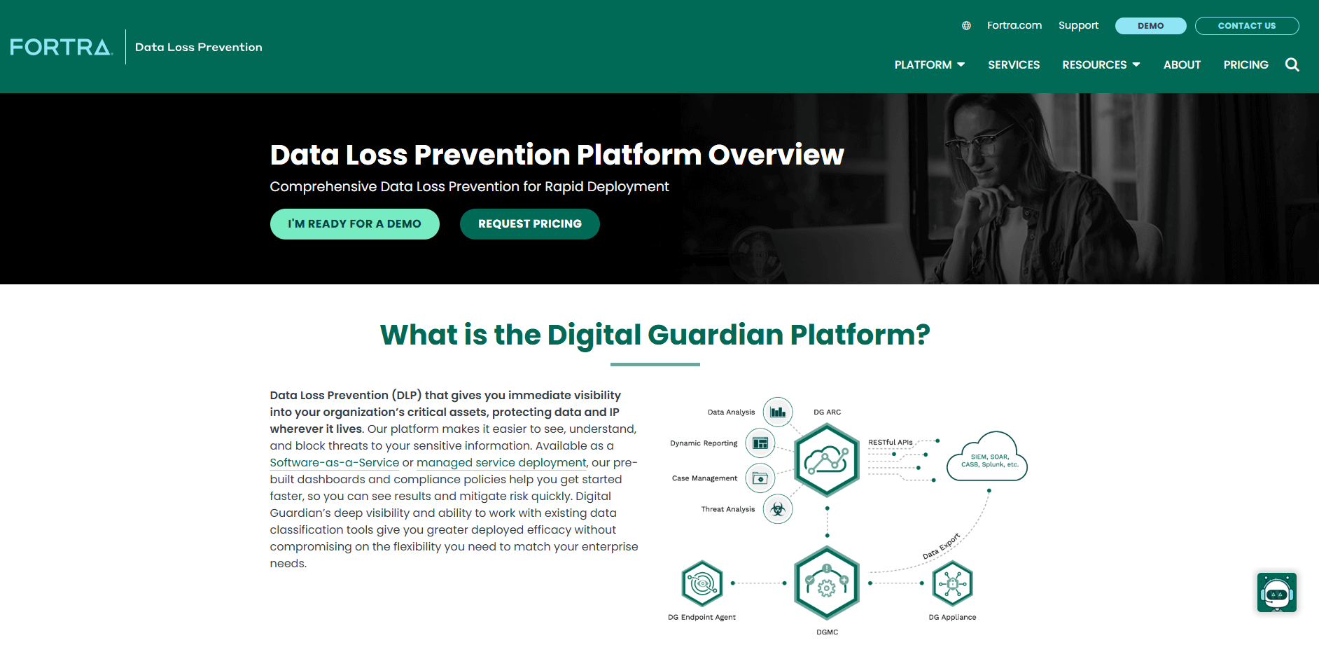 digital guardian homepage
