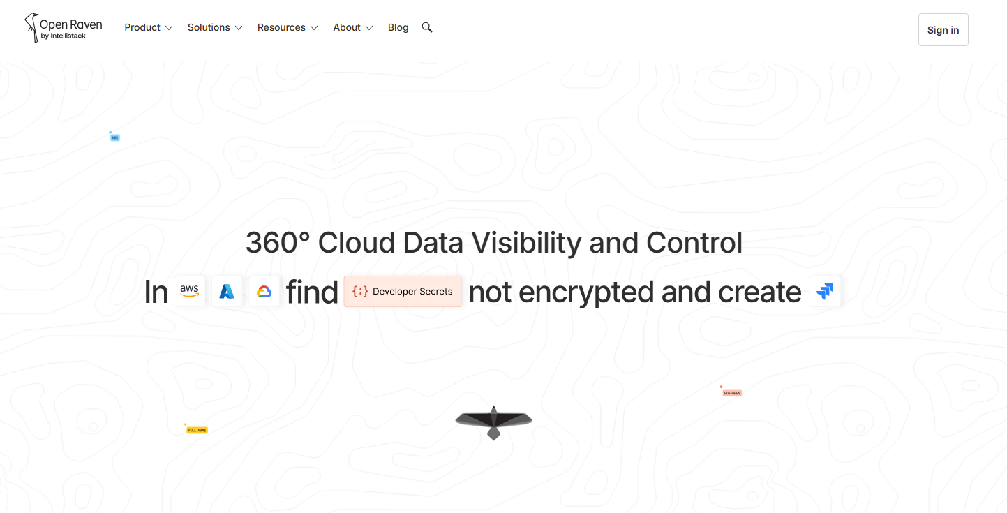 openraven homepage