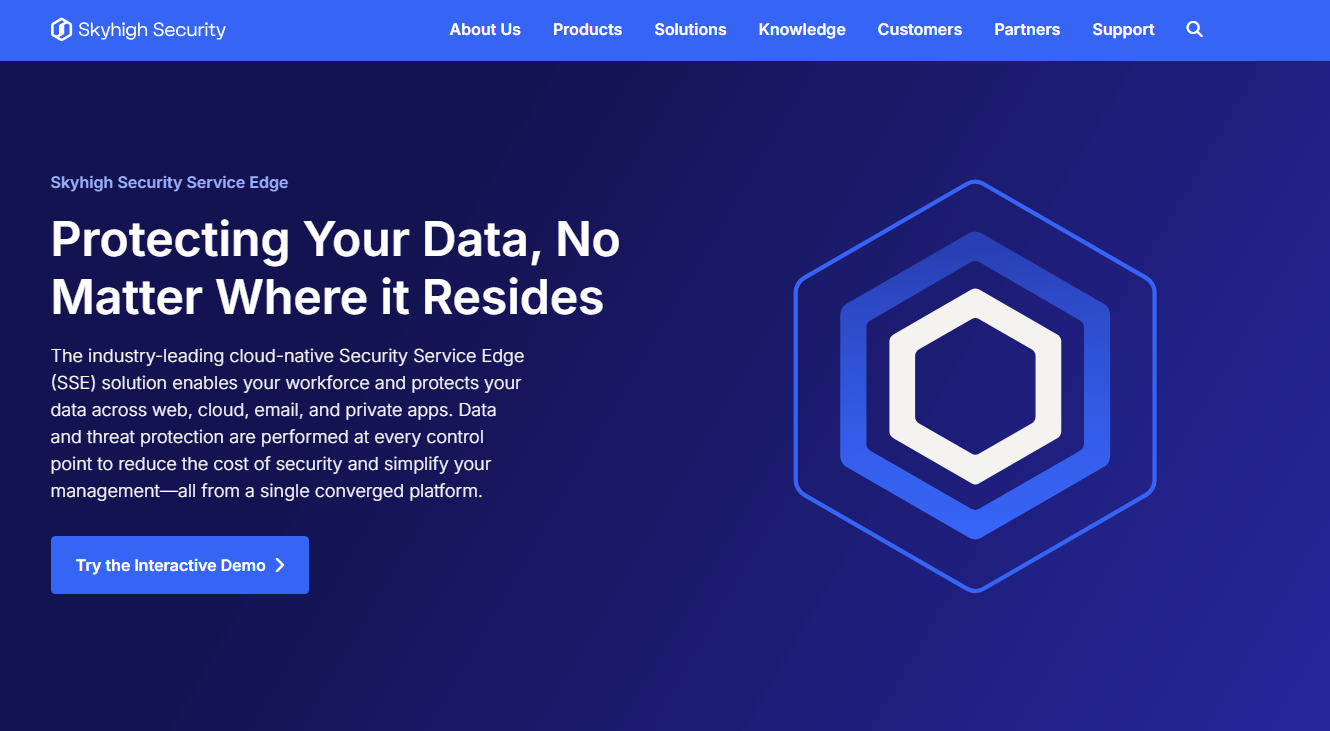 skyhigh homepage