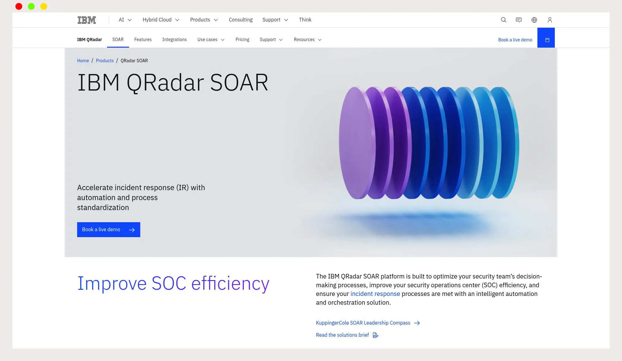 ibm radar soar homepage