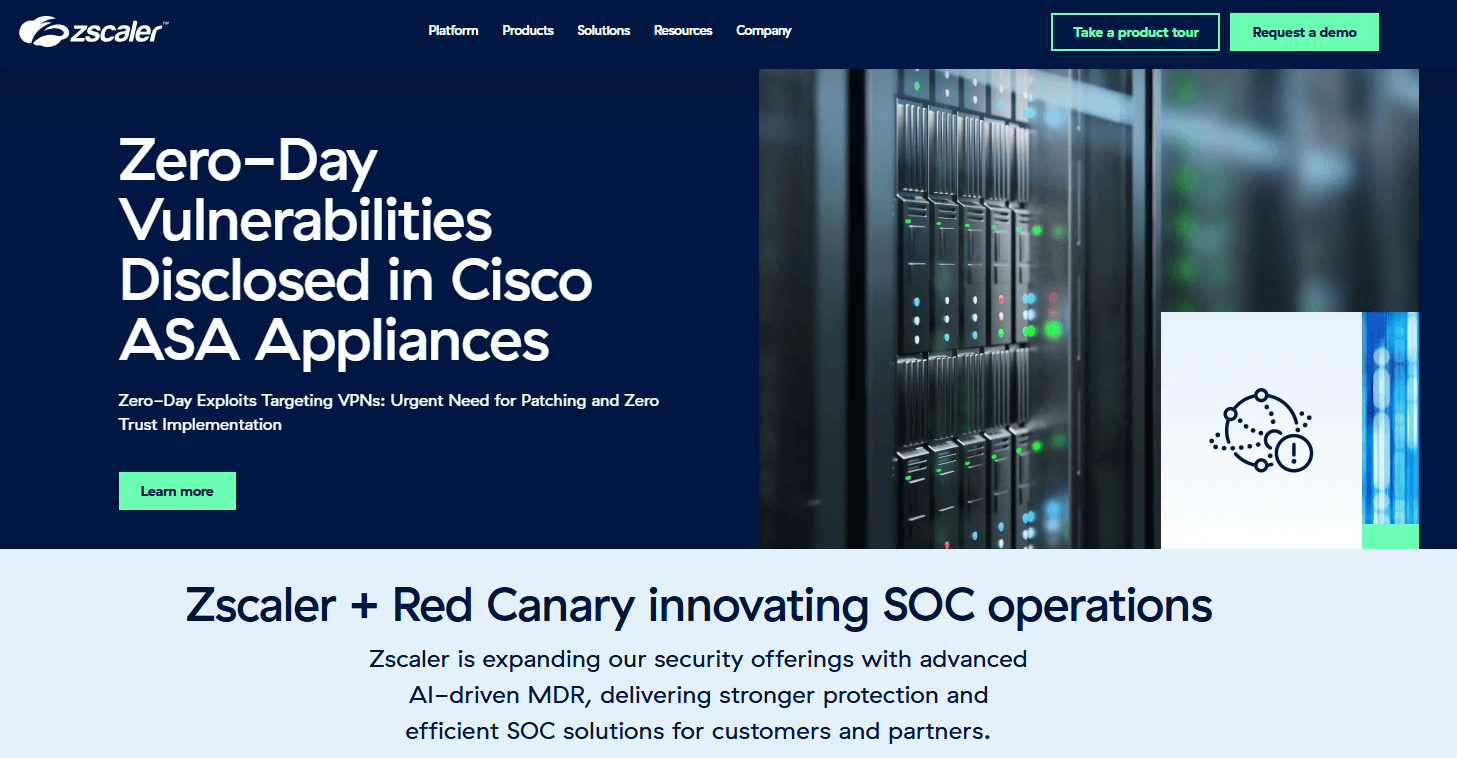 zscaler homepage