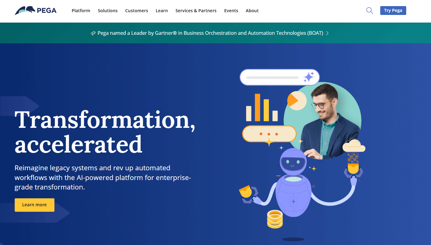 pega homepage
