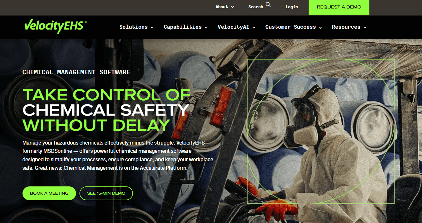 velocityehs homepage