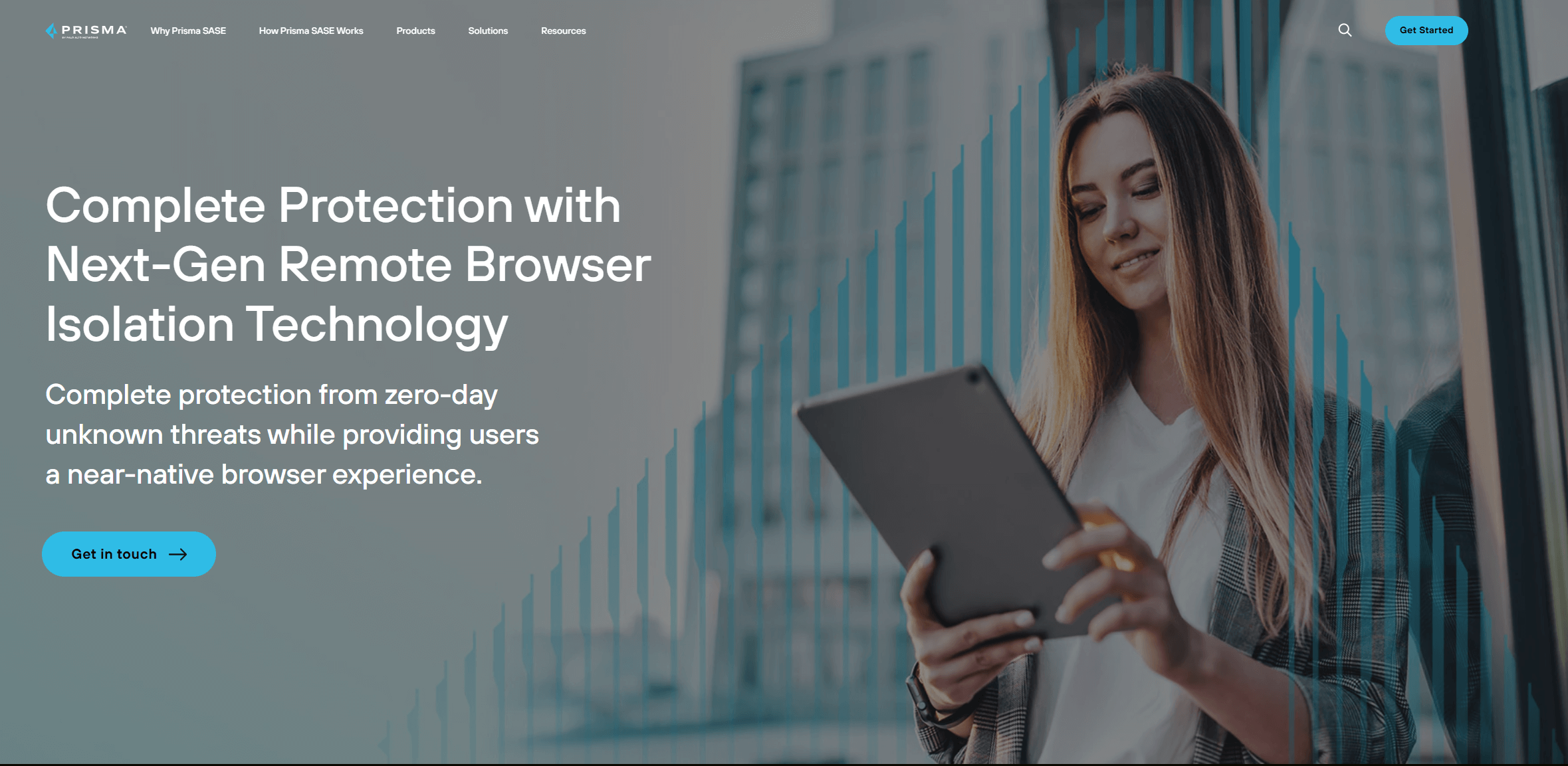 palo alto prisma homepage