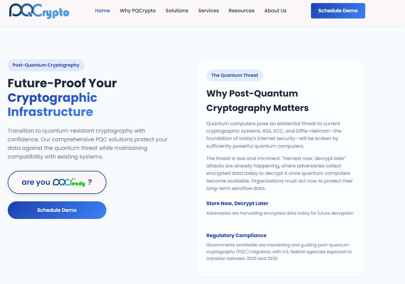 pqcrypto homepage