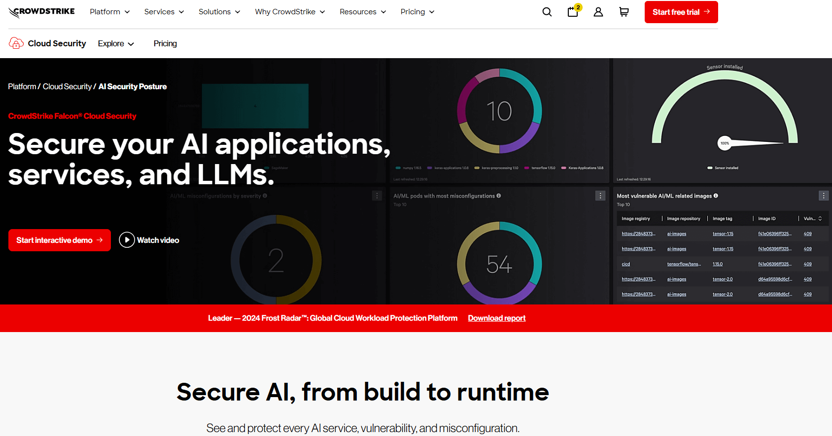 crowdstrike homepage