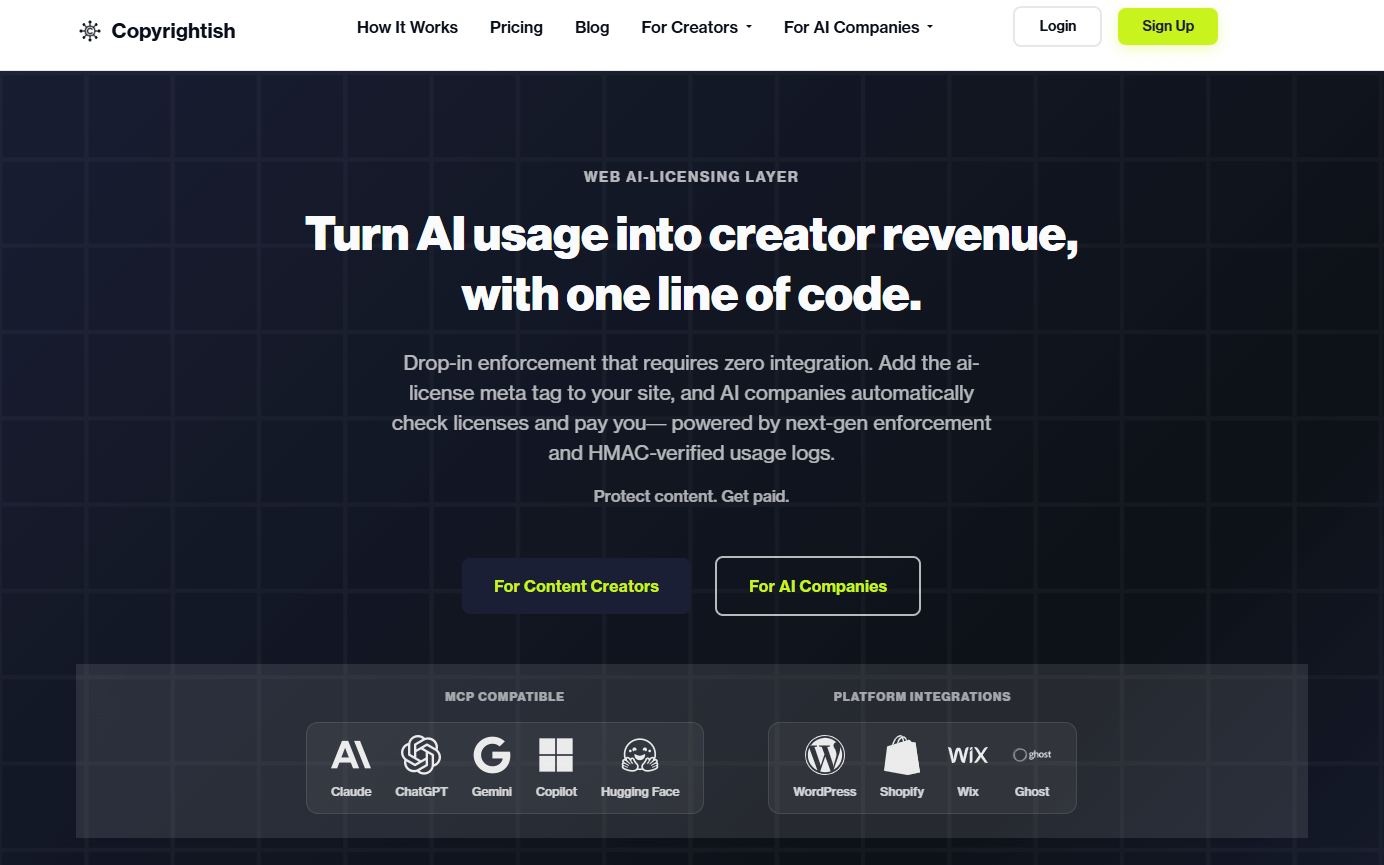 copyrightish homepage