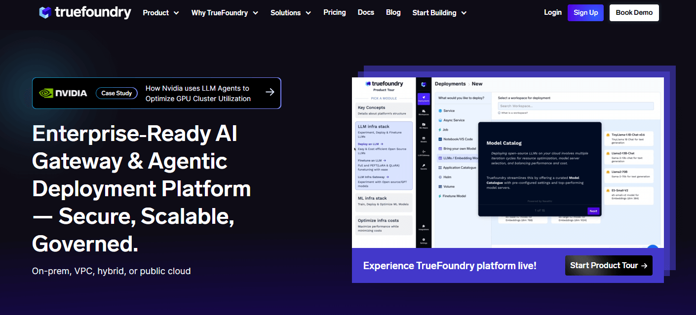 truefoundry homepage
