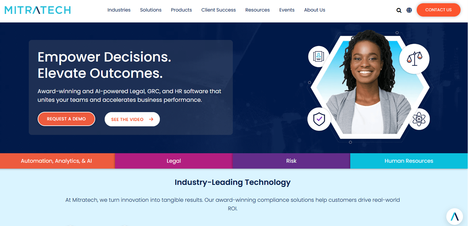 miratech homepage