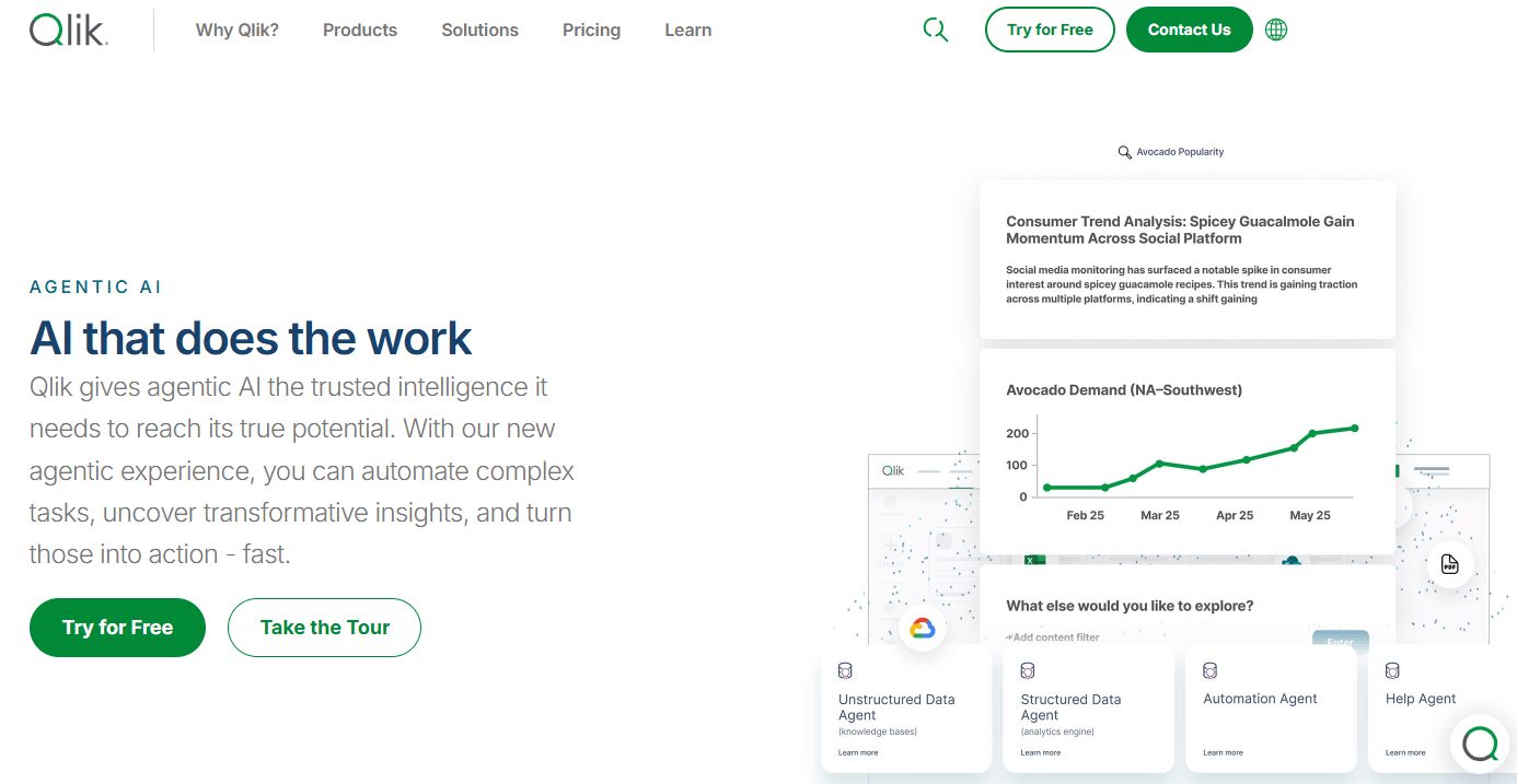 qlik homepage