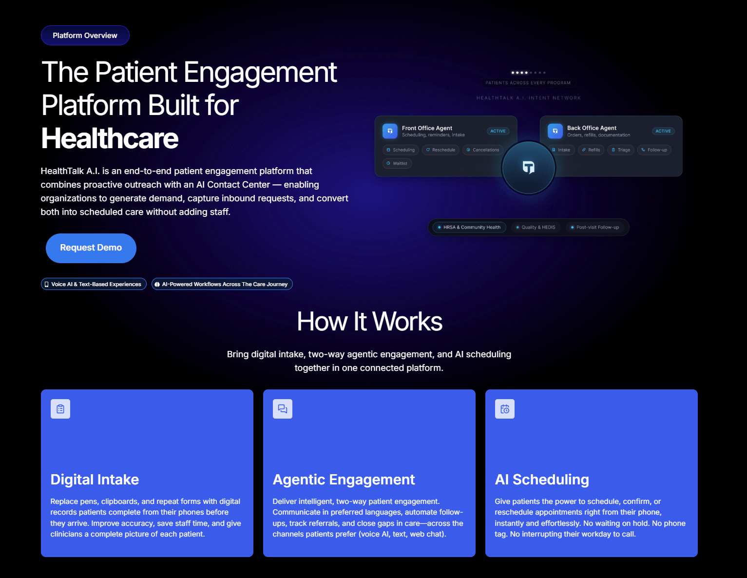 healthtalkai homepage