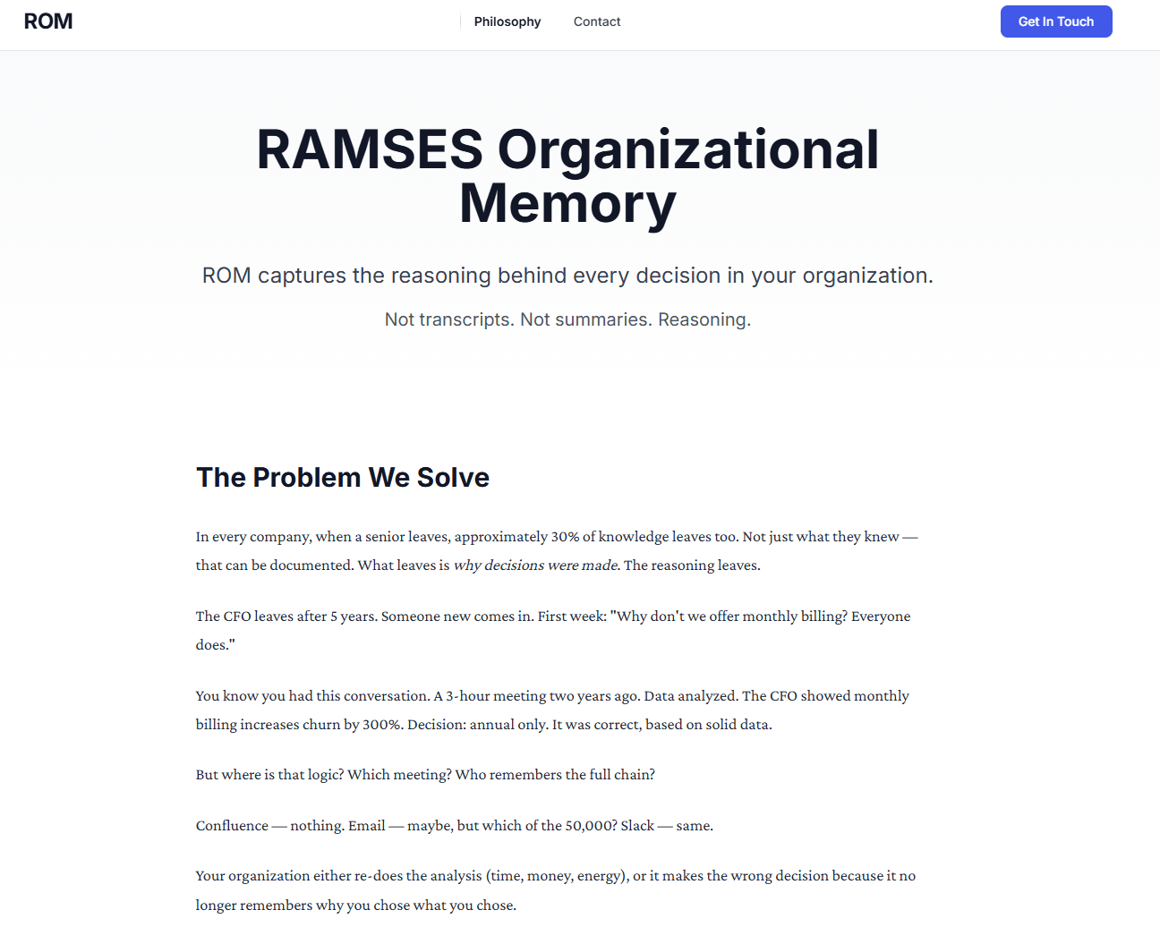 ramses homepage