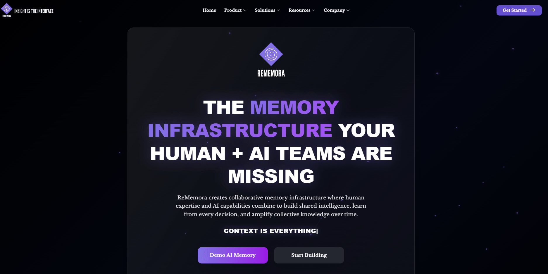 rememora homepage