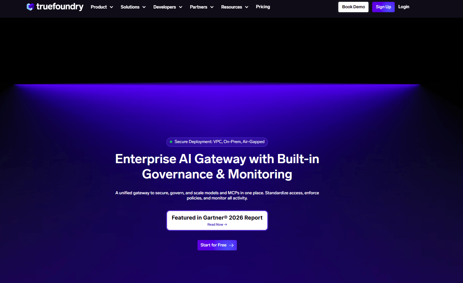 truefoundry homepage