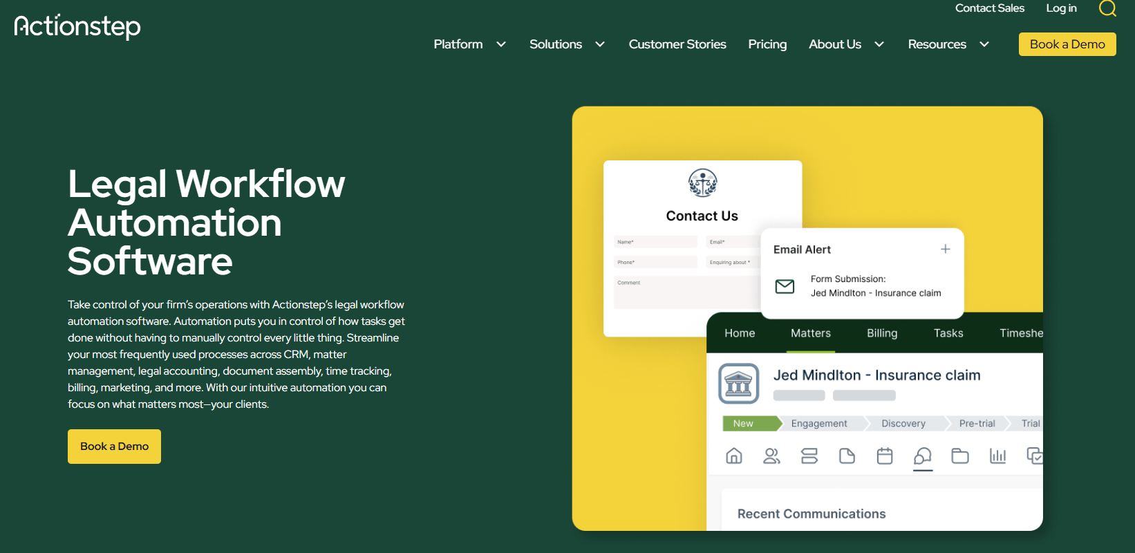 actionstep homepage